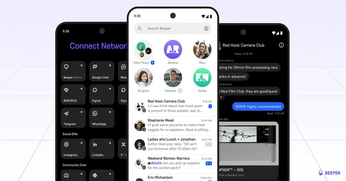 Beeper lanserar uppdaterad design för iOS och desktop
