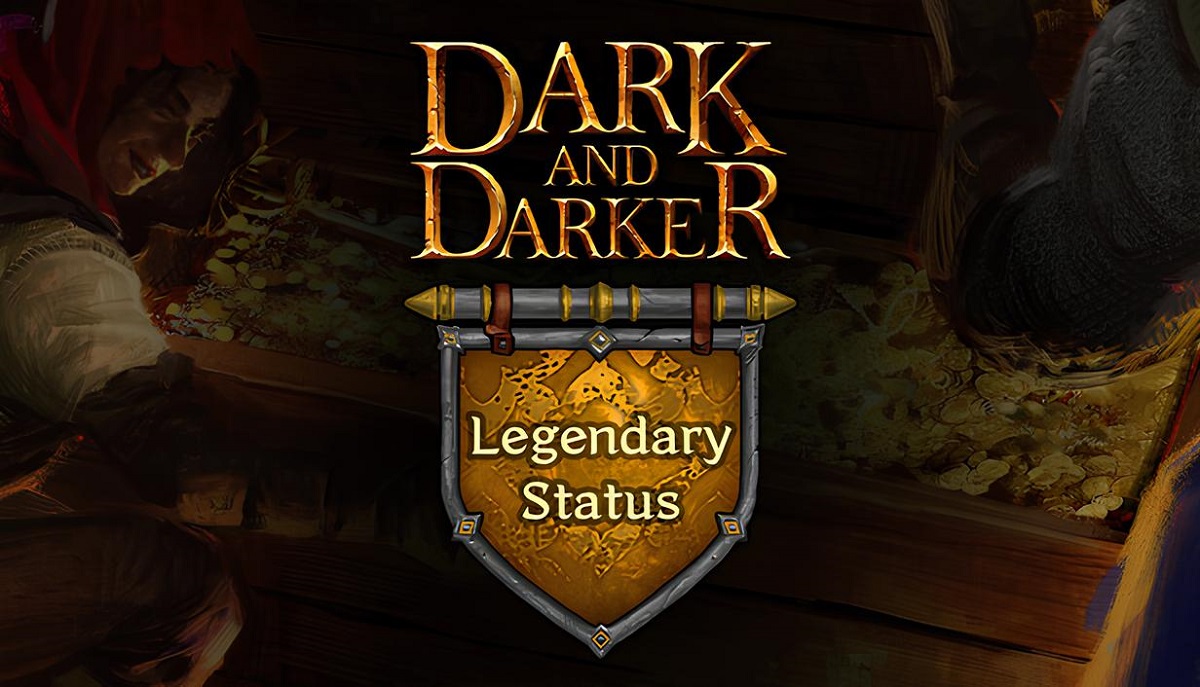 En genomgång av affischen för Dark and Darker: Status of Legend visuellt