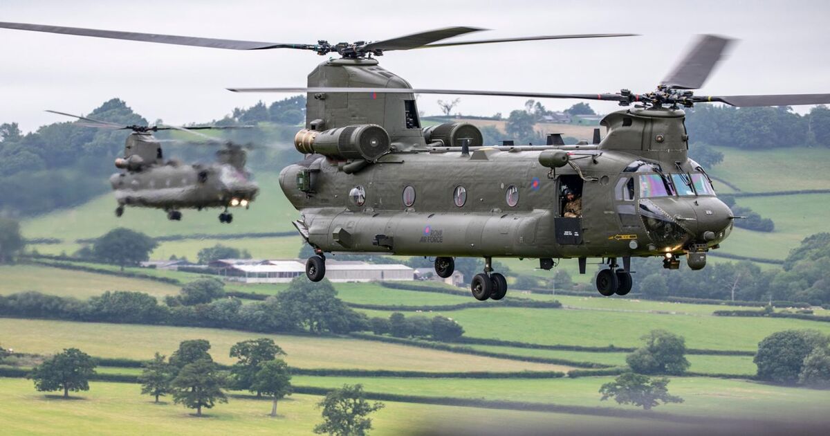 Storbritannien köper 14 tunga helikoptrar av typen H-47ER Chinook