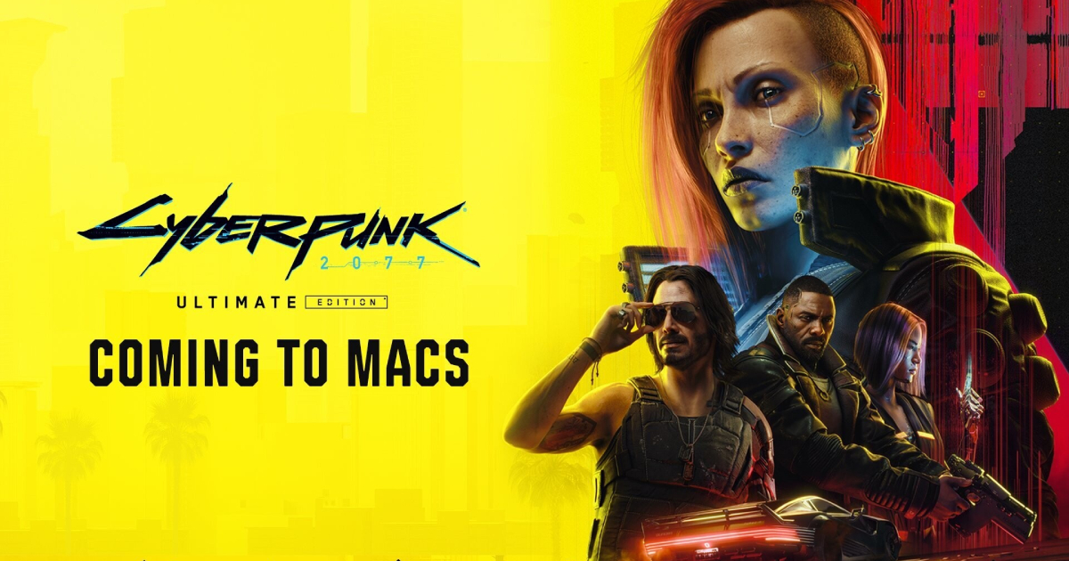 Mac is not only for work: Cyberpunk 2077 Ultimate Edition will appear on Apple computers in early 2025