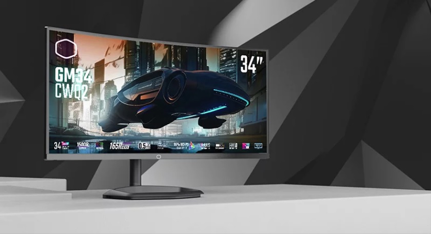 Cooler Master har tillkännagivit en böjd VA-spelmonitor med bildfrekvenser upp till 180Hz till ett pris av $419