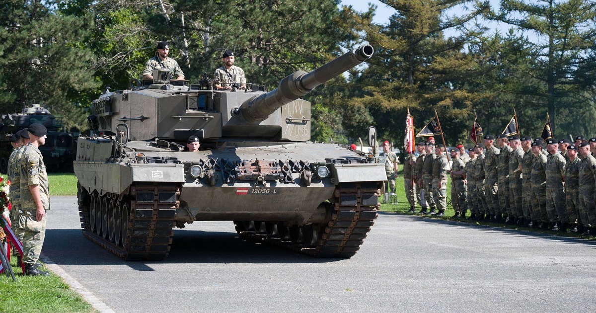 Österrikes stridsvagnar Leopard 2A4 har börjat genomgå en uppgraderingsprocess på 260 miljoner dollar till A7-nivån