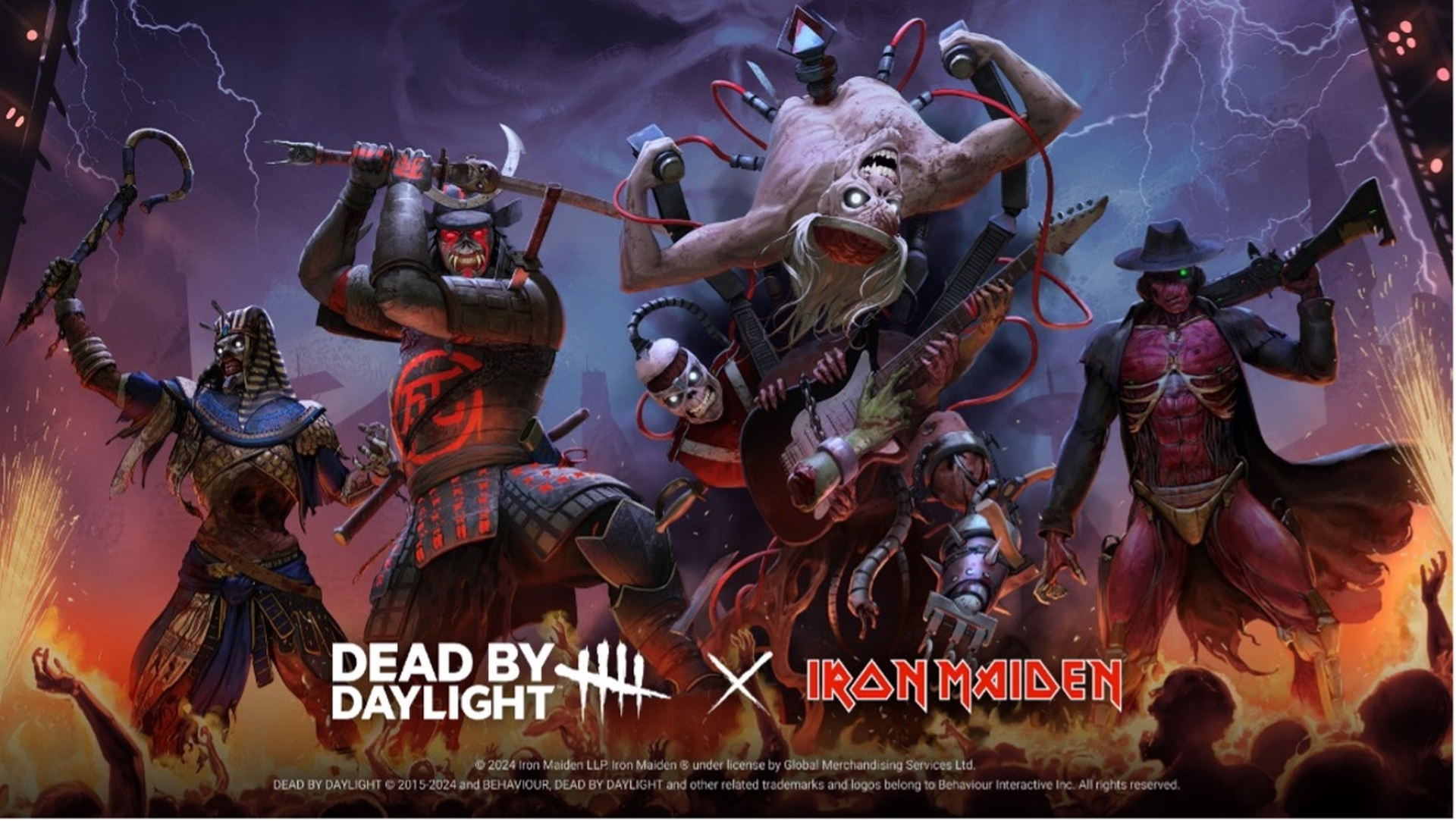 Dead by Daylight-utvecklarna tillkännager samarbete med Iron Maiden