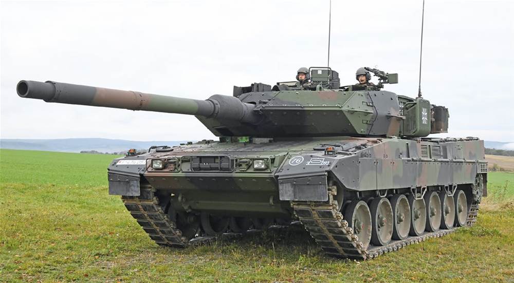 Den tyska armén har infört den nya stridsvagnen Leopard 2A7V med Rheinmetall L/55-kanon och det bästa skyddet i världen