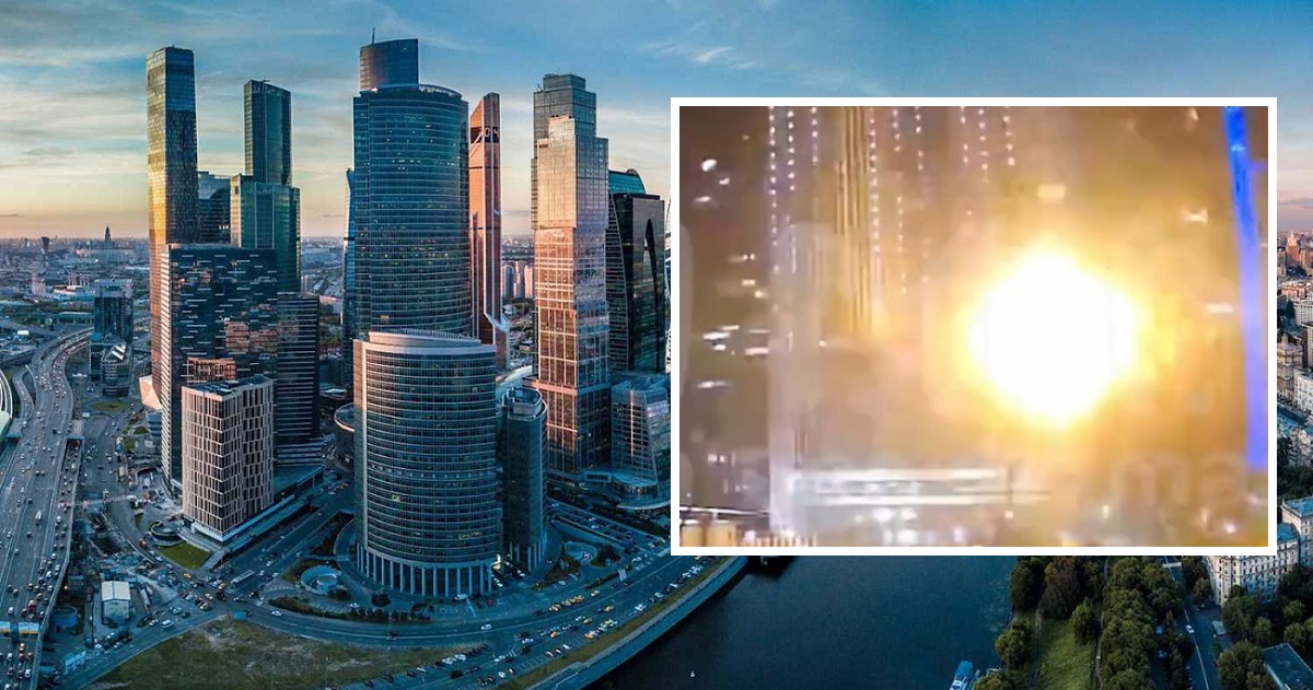Kamikaze-drönare anföll återigen det internationella affärscentrumet Moscow City i den ryska huvudstaden