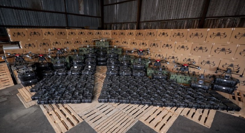 150 DJI Mavic 3E-fyrhjulingar, 423 DJI Matrice-, Cajan- och Leleka-100-drönare - Ukrainas väpnade styrkor kommer att få över 600 drönare