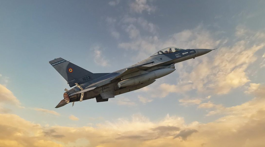 Rumänien och Lockheed Martin öppnar ett träningscenter för F-16 i landet för NATO-piloter och ukrainska piloter