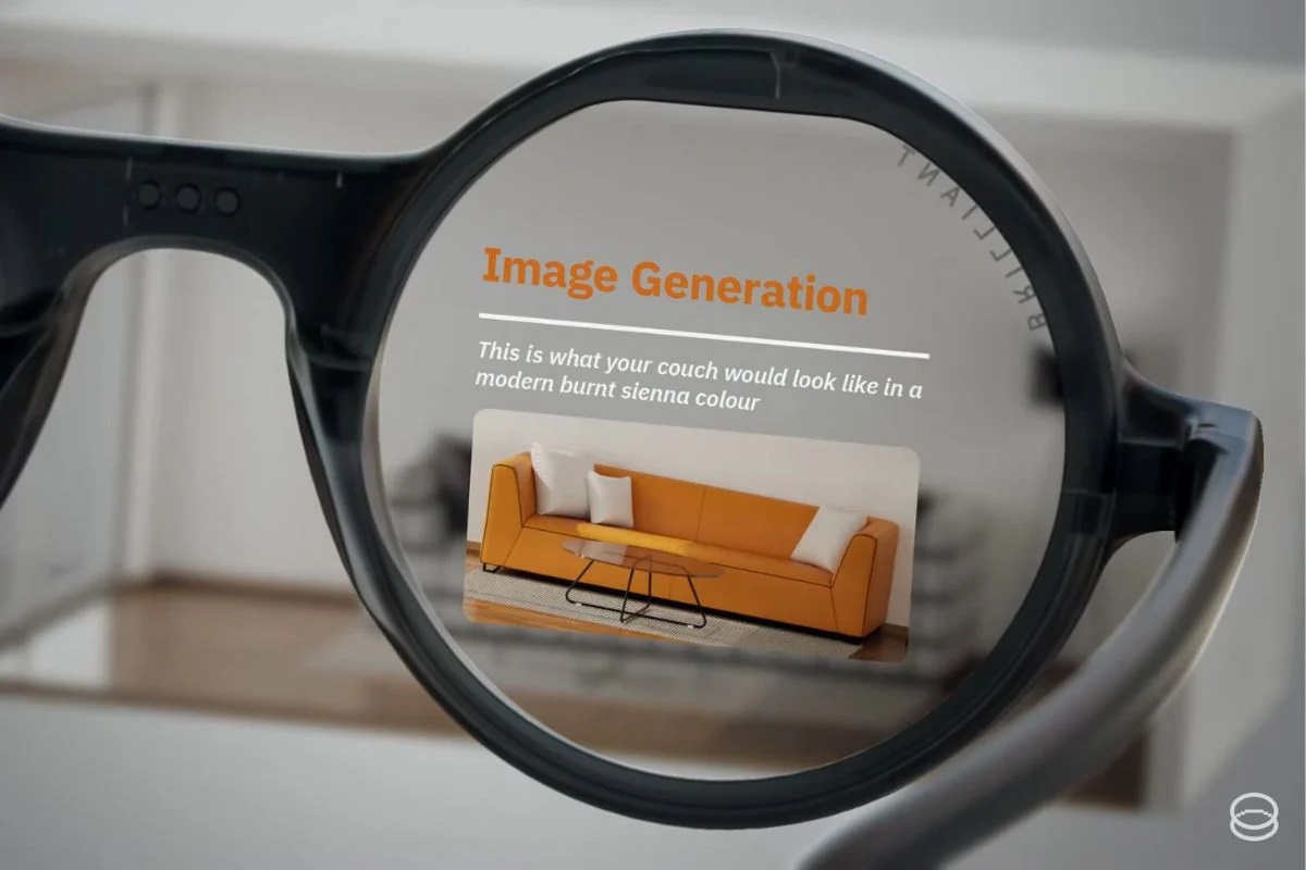 Startup-företaget Brilliant Labs har presenterat Frame, en smartglasögonmodell för 350 USD med AI, transparent mikroOLED-skärm och näsformad laddning