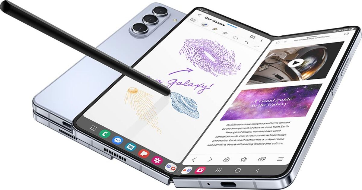 Försäljningen av Samsungs vikbara telefoner rasar i Kina