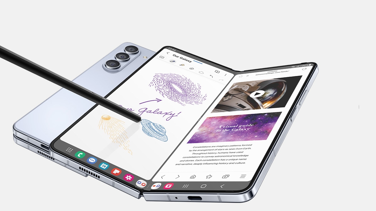 Galaxy Fold 5 har börjat få säkerhetsuppdateringen för maj i Indien 