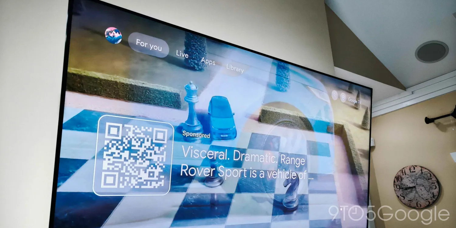 Google TV lanserar annonsering med QR-koder