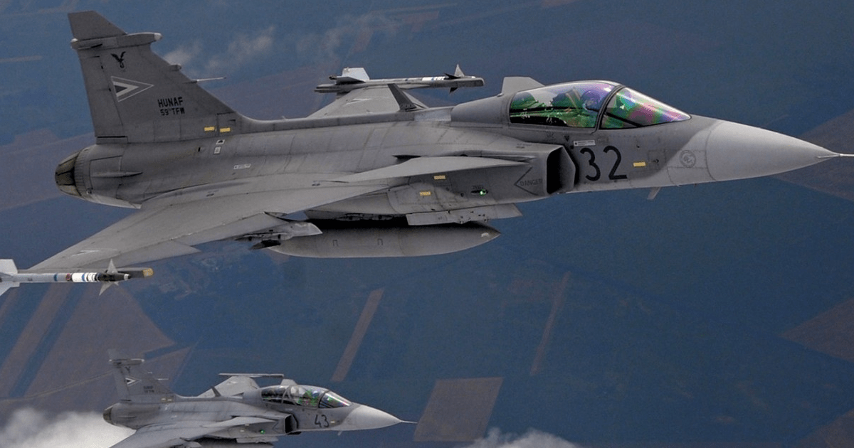Ungern köper ytterligare stridsflygplan av typen Gpipen C från Sverige