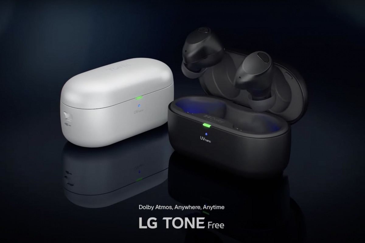 LG Tone Free T90S: Trådlösa hörlurar med grafenelement och upp till 36 timmars batteritid