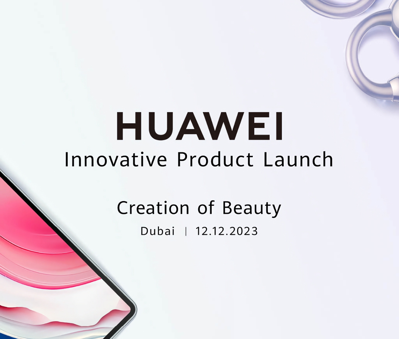 Huawei kommer att hålla en global lansering av nya enheter den 12 december