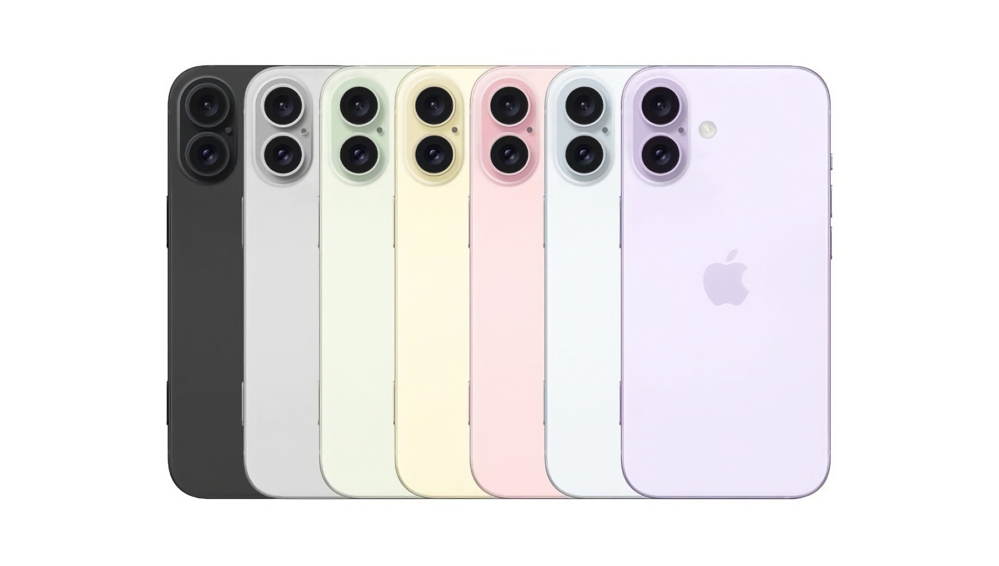 Insider: iPhone 16 Plus kommer att säljas i sju färger