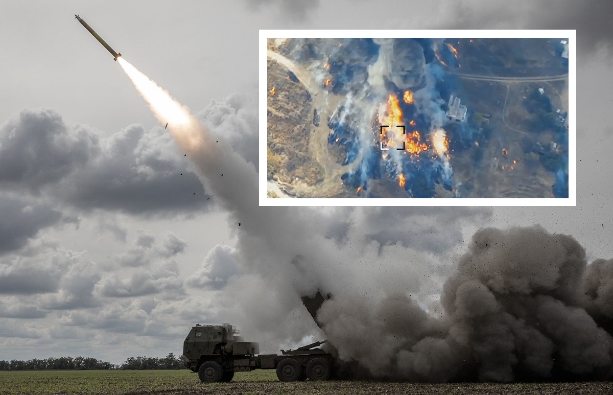 HIMARS förstörde en rysk depå med ammunition och AT-16 Scallion pansarvärnsrobotar för Ka-52 attackhelikoptrar