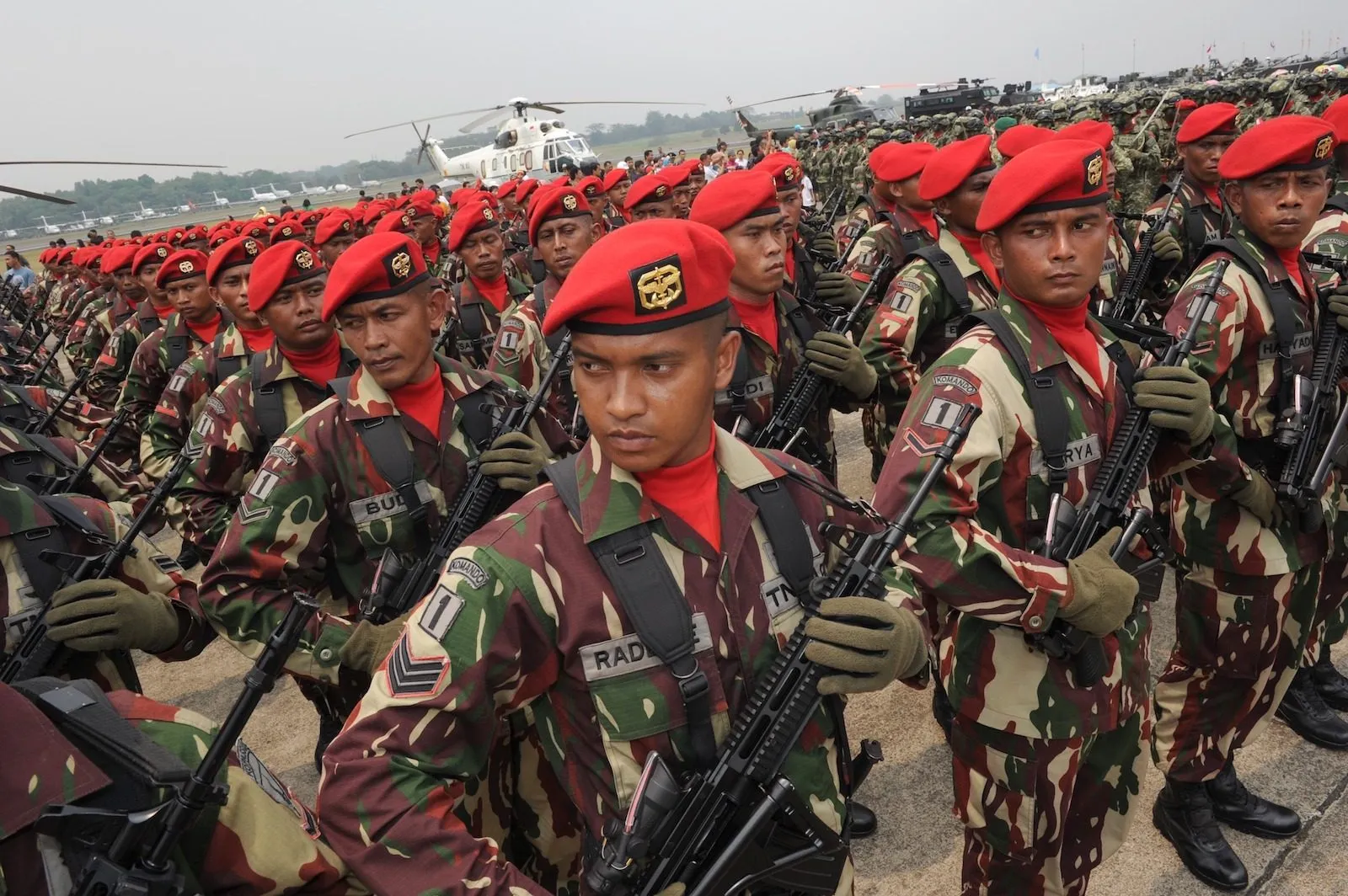 Indonesien söker ryska vapen och utrustning för att modernisera sin armé