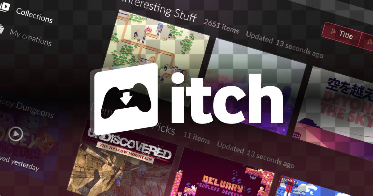 Itch.io-plattformen: en ny brandvägg för indiespel