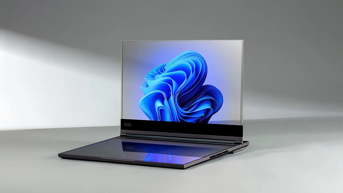 Den fantastiska framtiden är här: Lenovo har presenterat den genomskinliga bärbara datorn ThinkBook