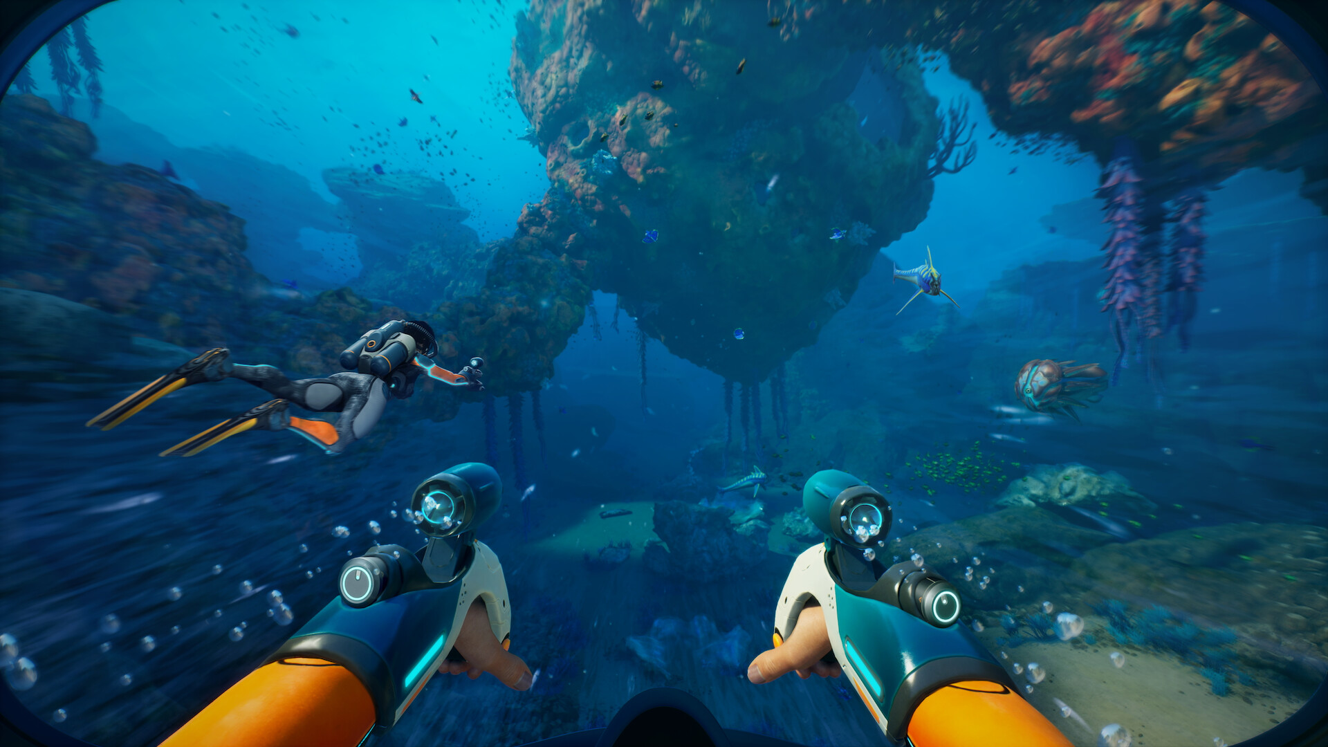 Dykning in i det okända: en första titt på Subnautica 2
