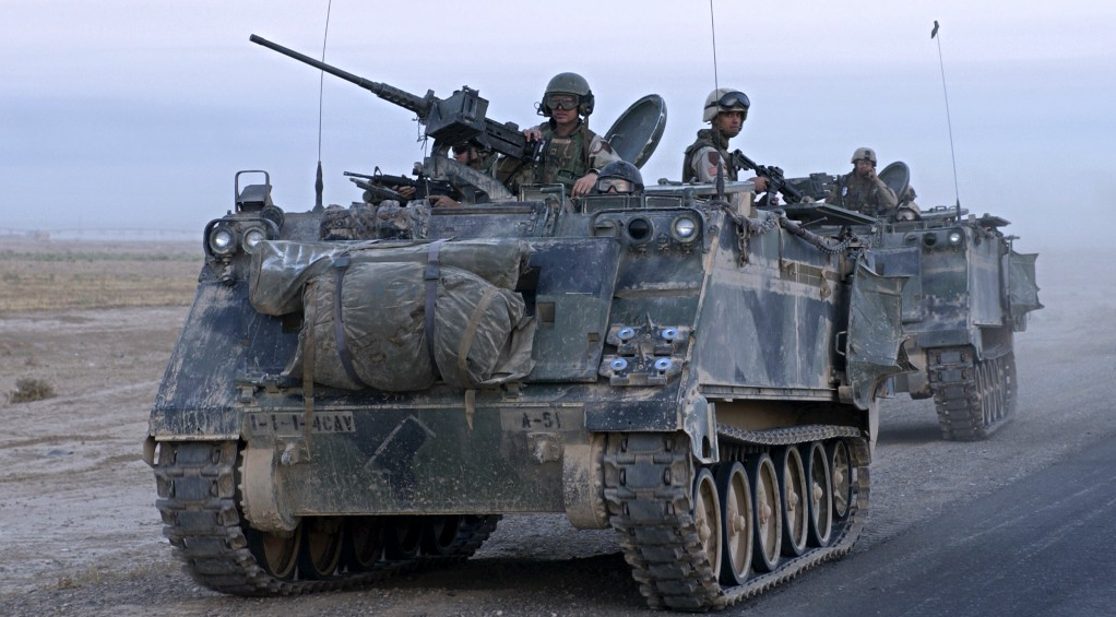 Belgien kommer att ge Ukraina en ny omgång amerikanska M113-pansarfordon