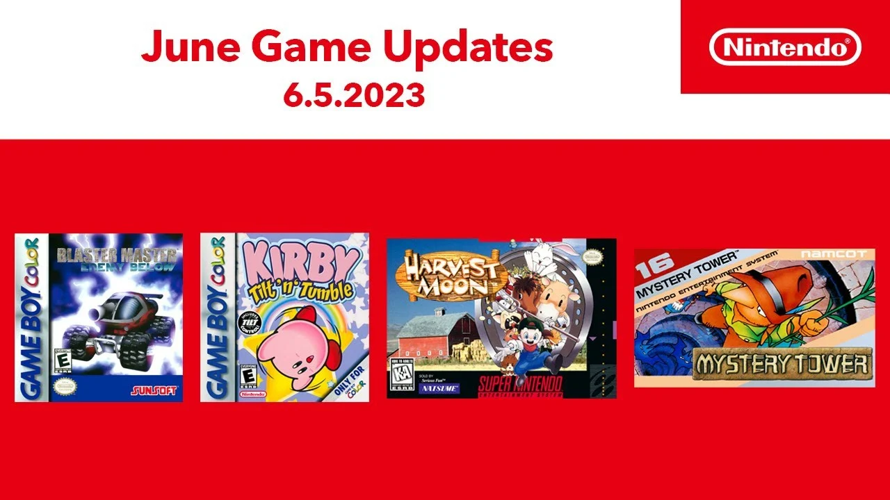 Fyra klassiker har lagts till i Nintendo Switch Online-biblioteket