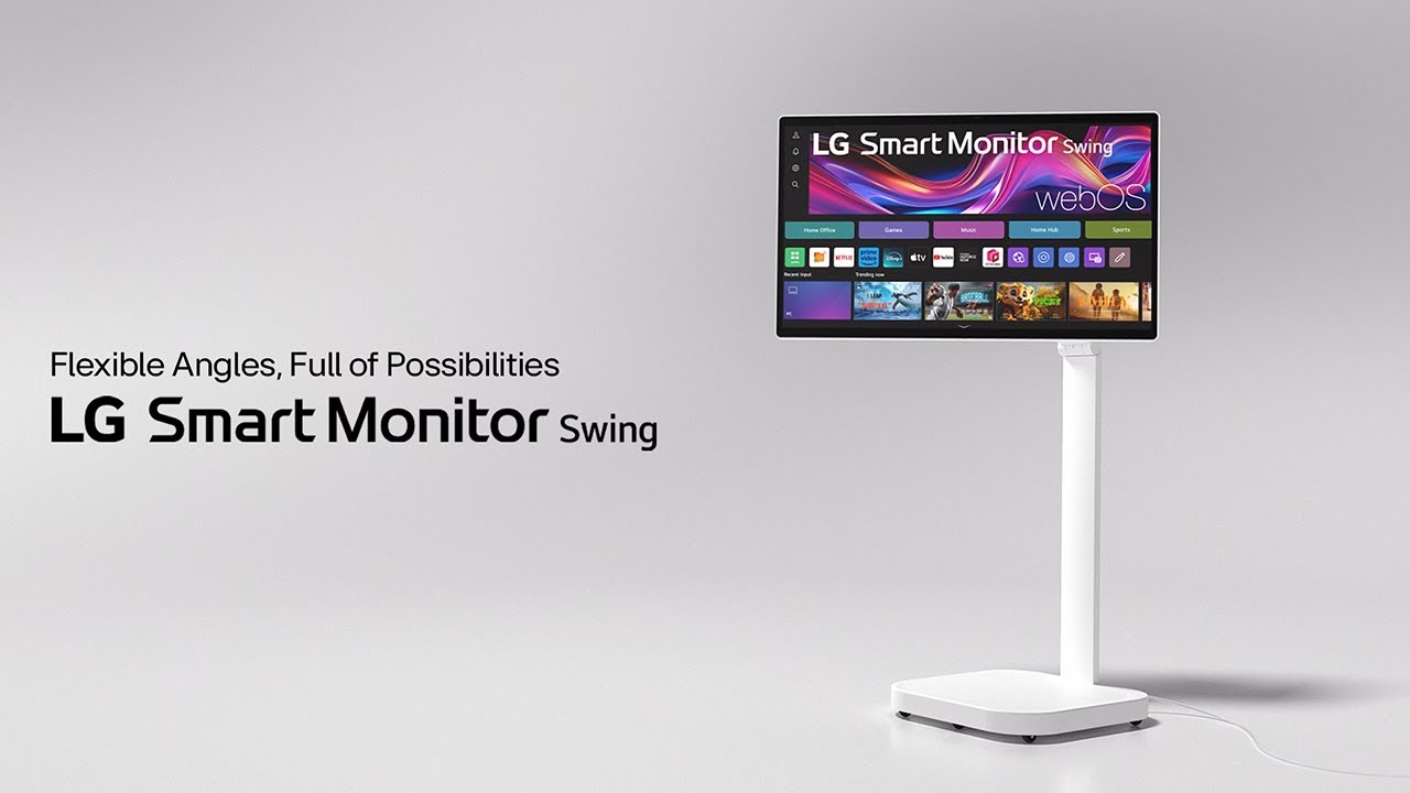 LG Smart Monitor Swing: Upplev webOS utan behov av en dator
