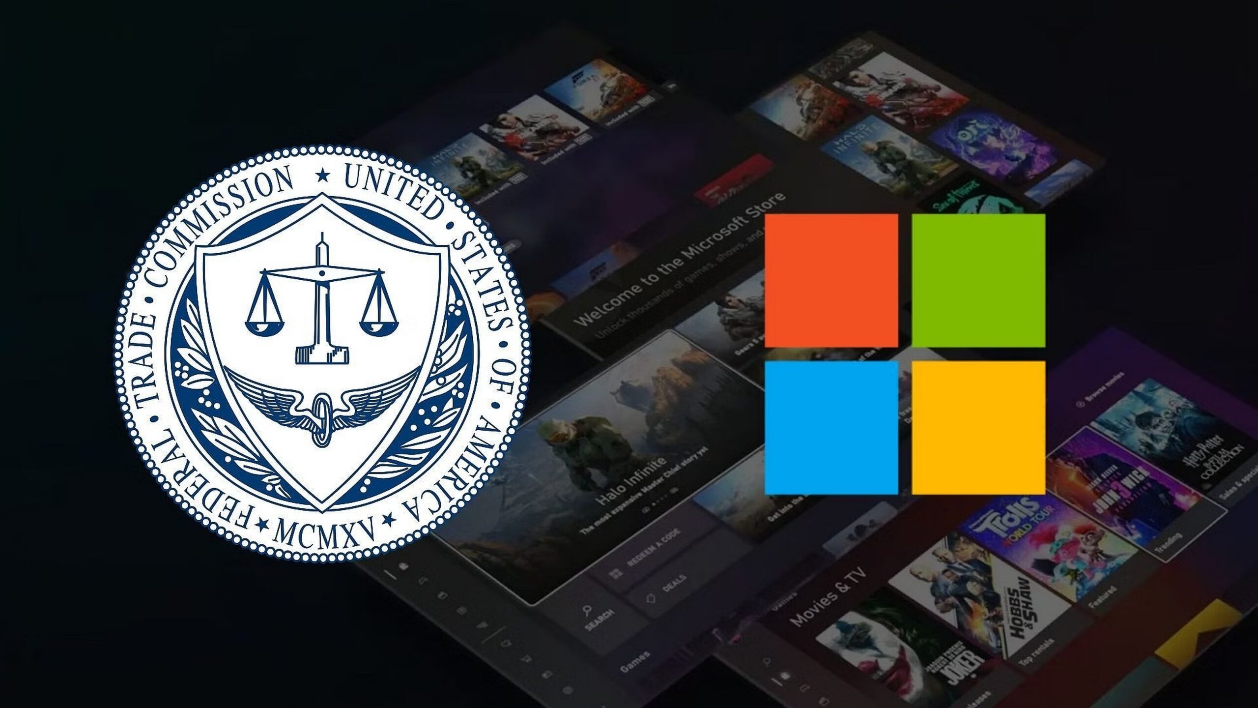 USA:s federala handelskommission har begärt ett förbudsföreläggande mot Microsofts förvärv av Activision Blizzard