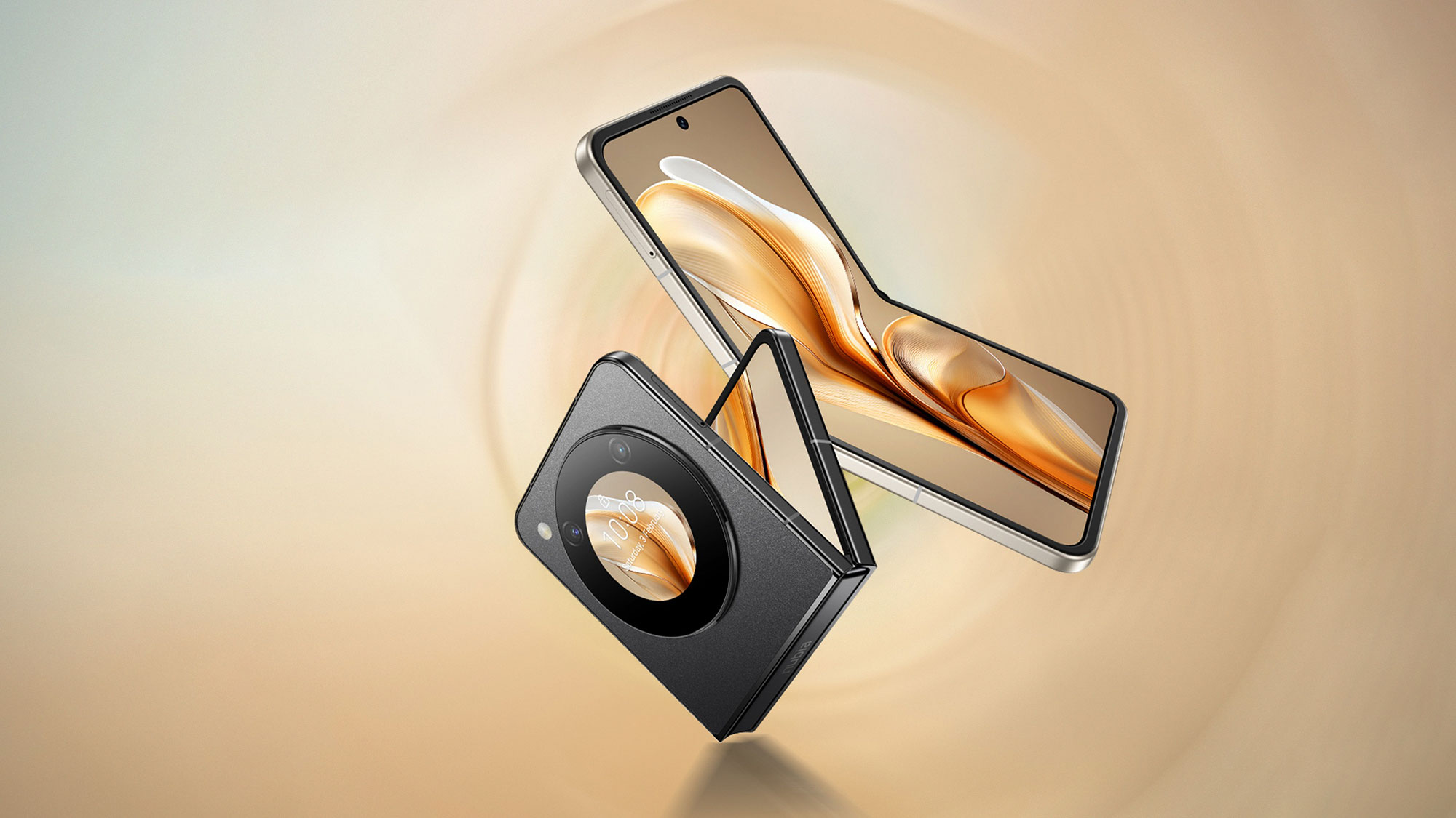 Halva priset på Samsung Galaxy Flip 5: nubia Flip 5G vikbar smartphone har anlänt till USA