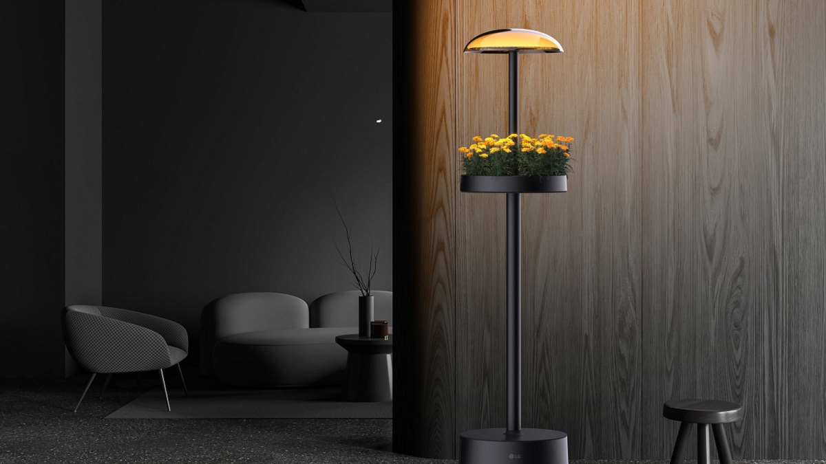 LG introducerar en ny produkt: Garden Lamp - grönt i ljuset av teknik