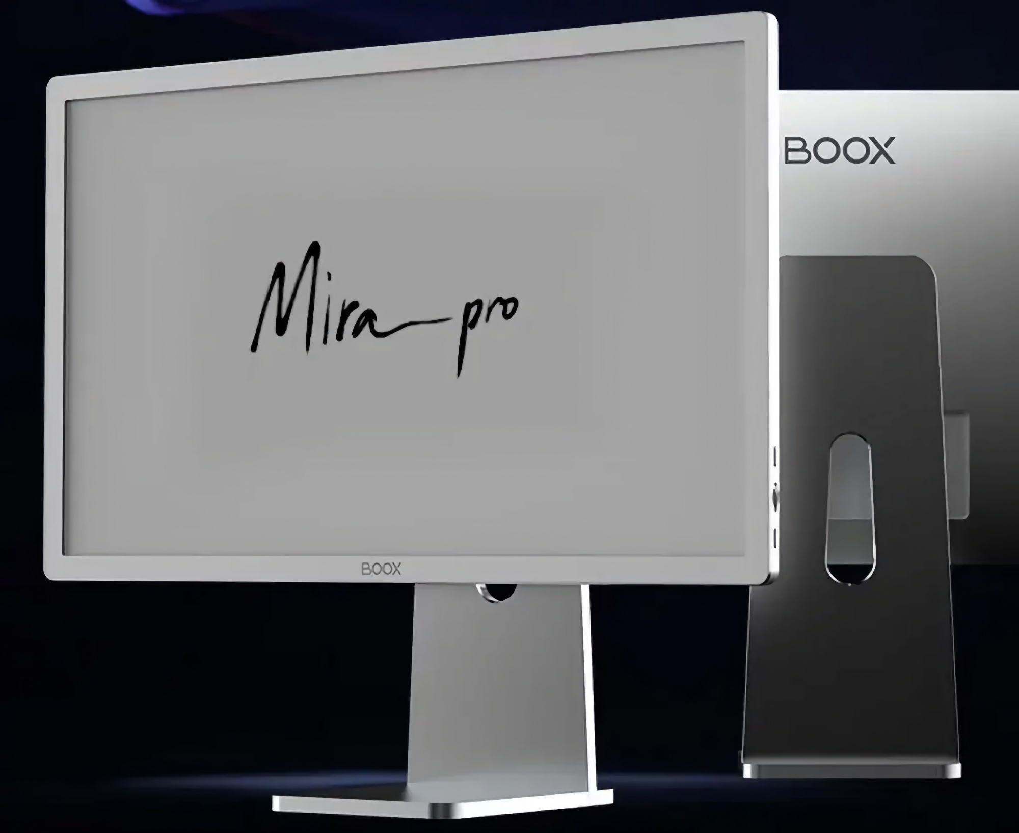 Onyx Boox har presenterat en uppdaterad version av Mira Pro: 25,3-tums monitor med E-Ink-skärm och integrerad bakgrundsbelysning