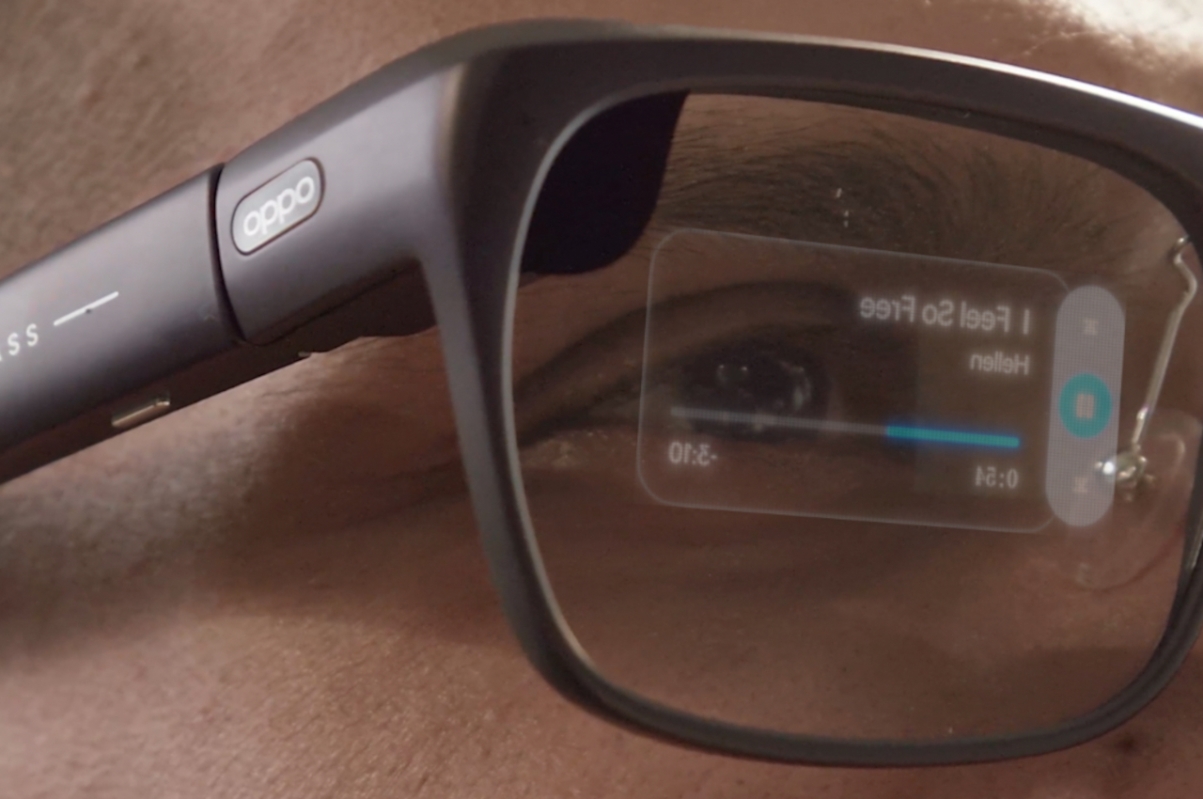 Oppo tillkännagav Air Glass 3 AR-glasögon som drivs av artificiell intelligens