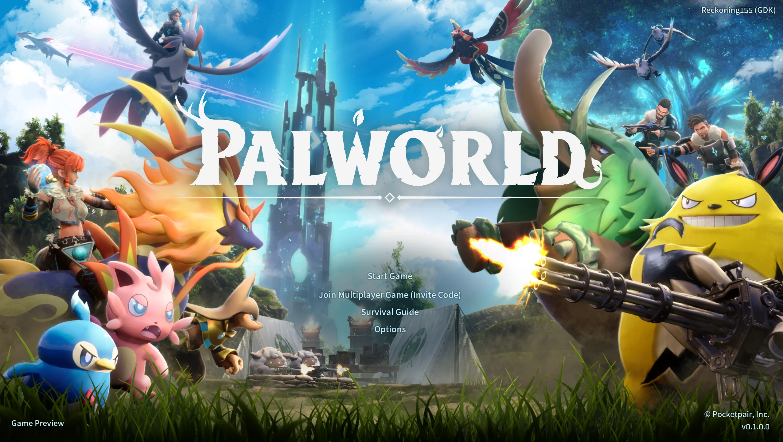 Det populära onlinerollspelet Palworld på Steam når 561 000 användare