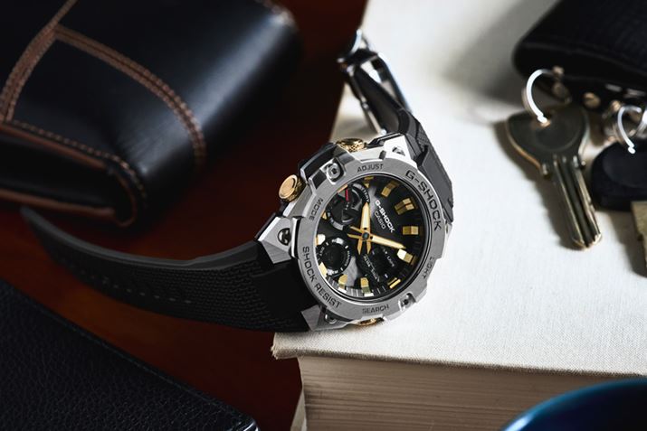 Casio presenterar den nya eleganta G-Steel GST-B400CX-1A-modellen: En blandning av hållbarhet och stil