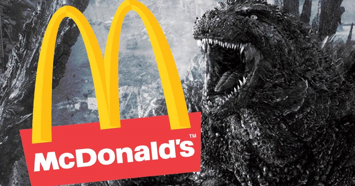Monster-appetit: McDonald's presenterar Godzilla Big Mac-menyn - se promovideon