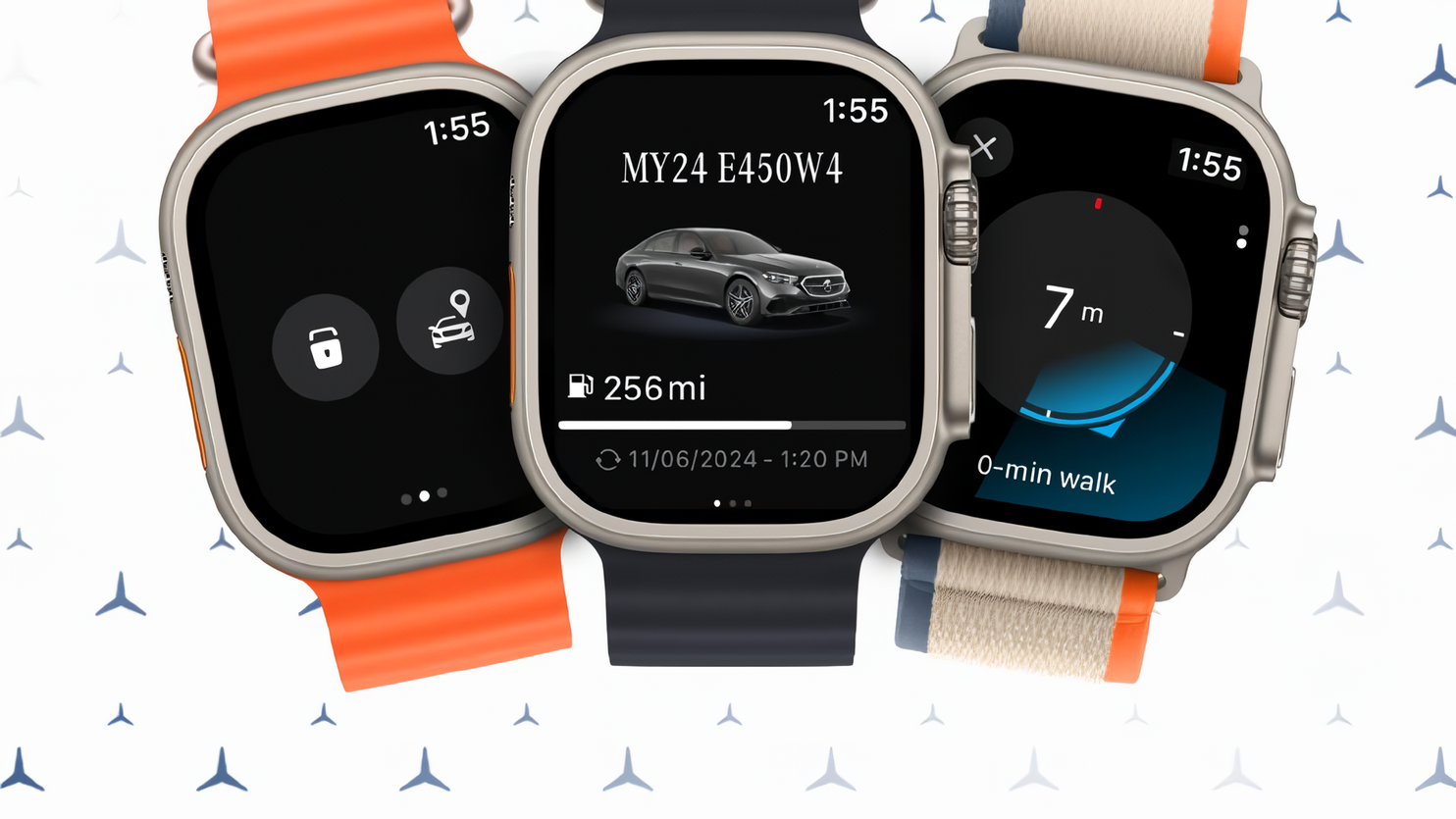 Mercedes-Benz släpper en app för att fjärrstyra bilar via Apple Watch