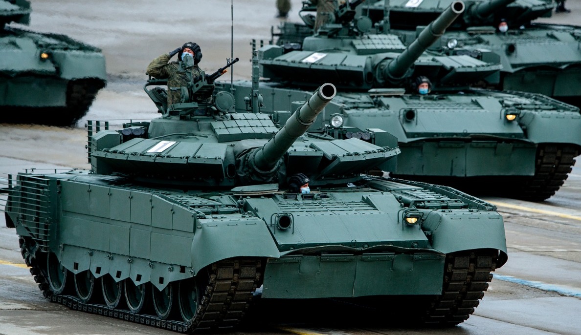 Ukrainas väpnade styrkor beslagtar den nyaste 2022 uppgraderade T-80BVM stridsvagnen för första gången