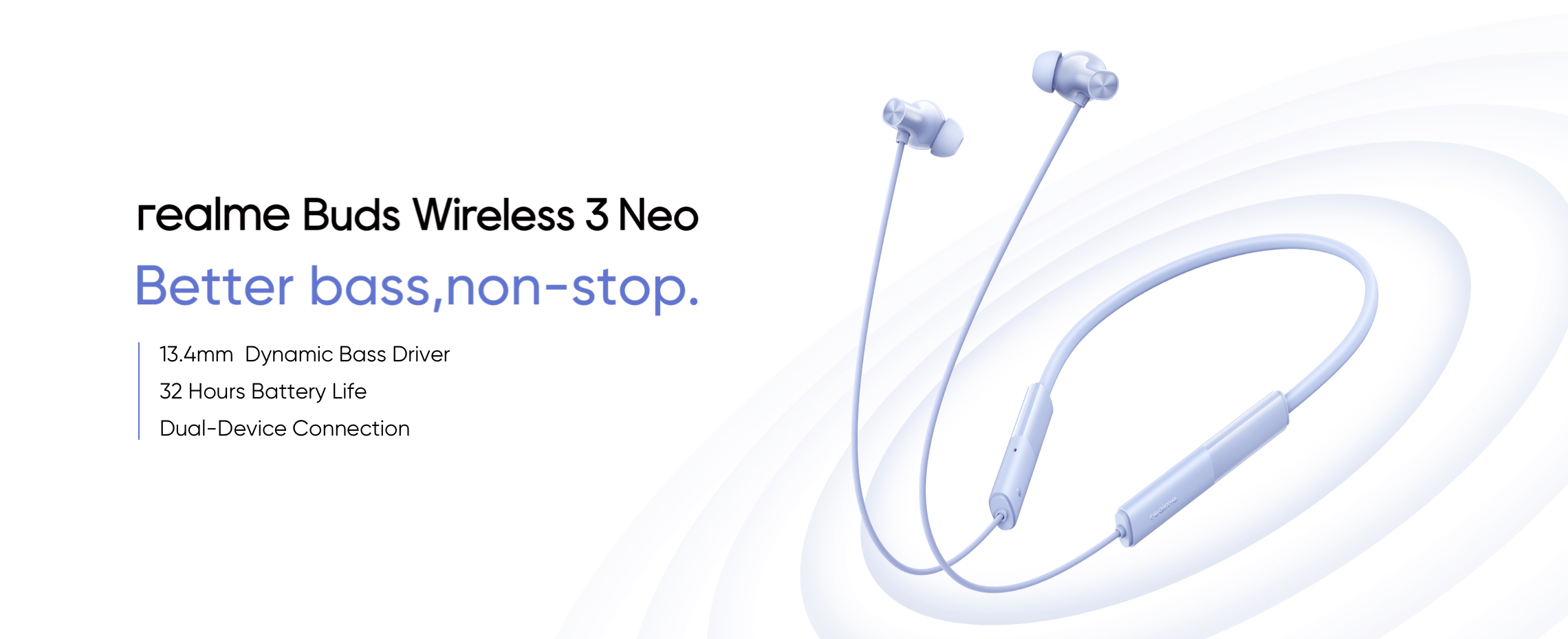 realme tillkännagav Buds Wireless 3 Neo med Bluetooth 5.4, Google Fast Pair och upp till 32 timmars batteritid för $16