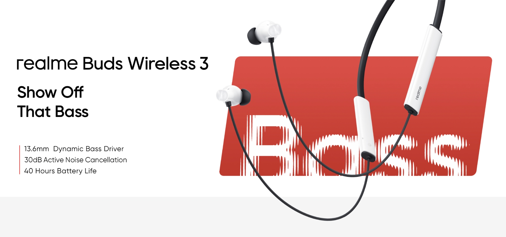 realme Buds Wireless 3: ANC, IP55-skydd, surroundljud och upp till 40 timmars batteritid för under 25 USD