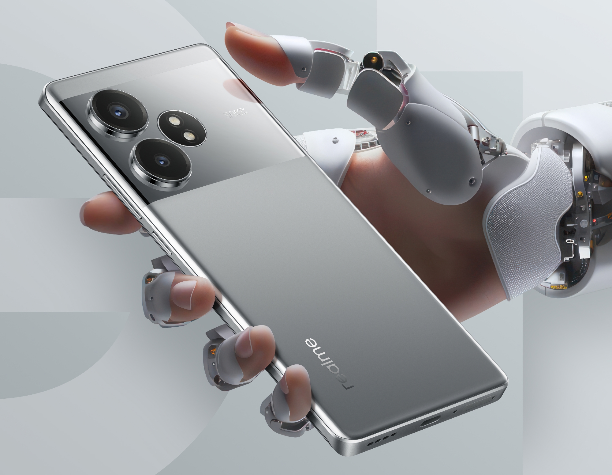 Realme GT 6 kommer snart att göra sin globala debut: en smartphone med ett Snapdragon 8s Gen 3-chip och ett 5.500 mAh-batteri