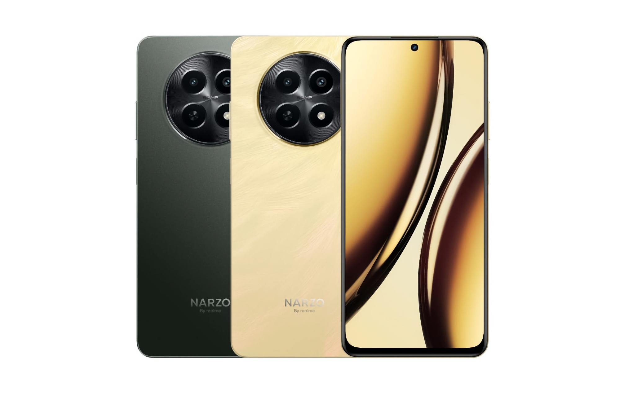 Realme Narzo N65: 120Hz LCD-skärm, MediaTek Dimensity 6300-processor och 50 MP-kamera för $ 138