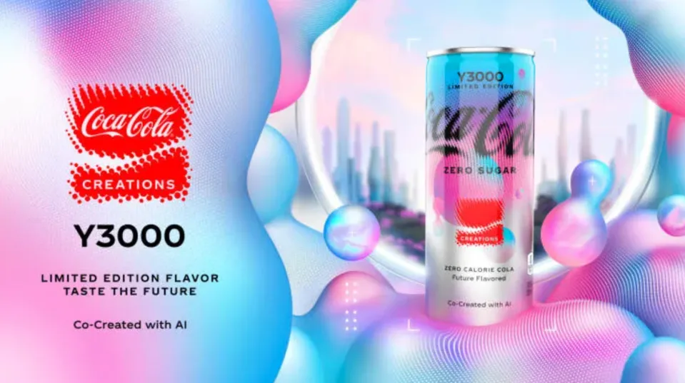 Coca-Cola har lanserat en läsk som skapats med hjälp av artificiell intelligens