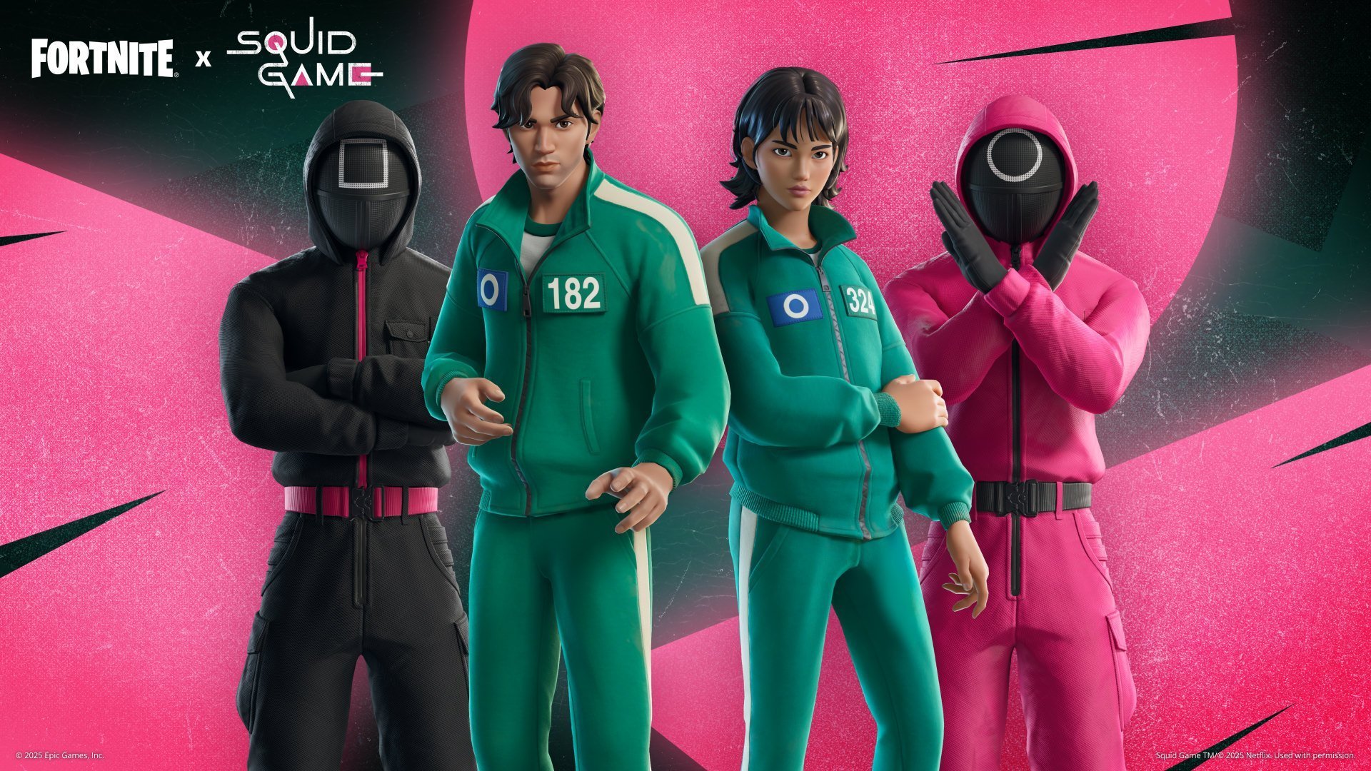 Squid Game bryter in i Fortnite: en stor crossover kommer att lägga till nya skins och uppdateringar till "Reload"-läget