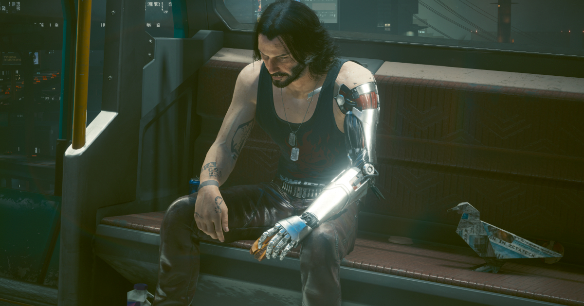 Tack vare 2.1-uppdateringen innehåller Cyberpunk 2077 en berömd meme med en ledsen Keanu Reeves