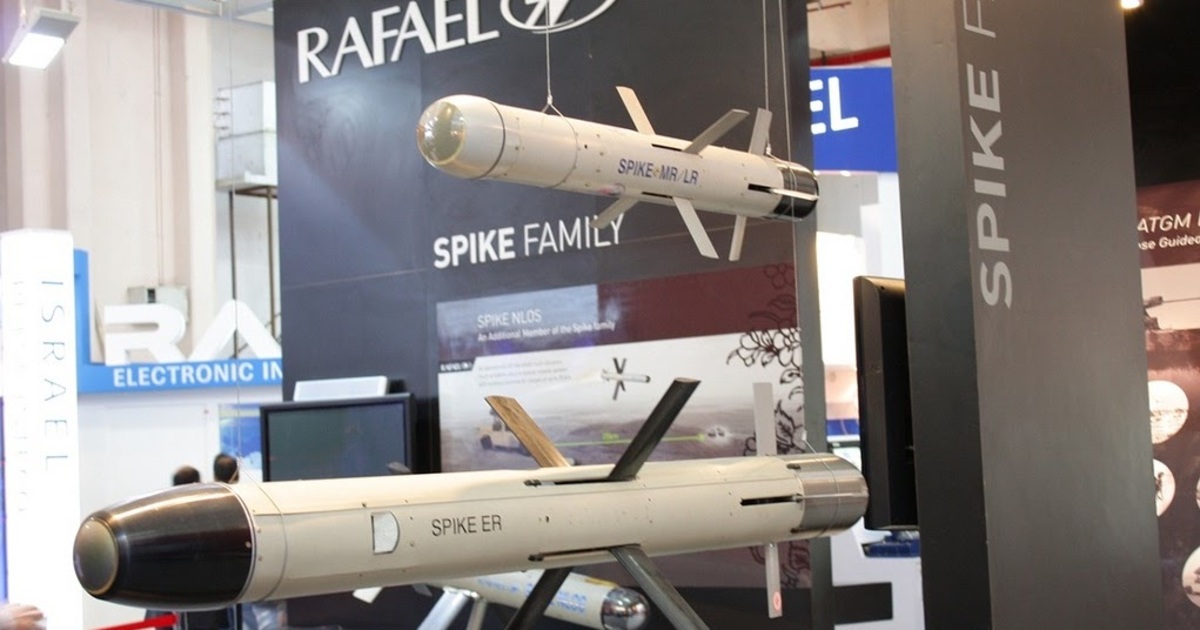 Filippinerna testar framgångsrikt israelisk Spike-missil 