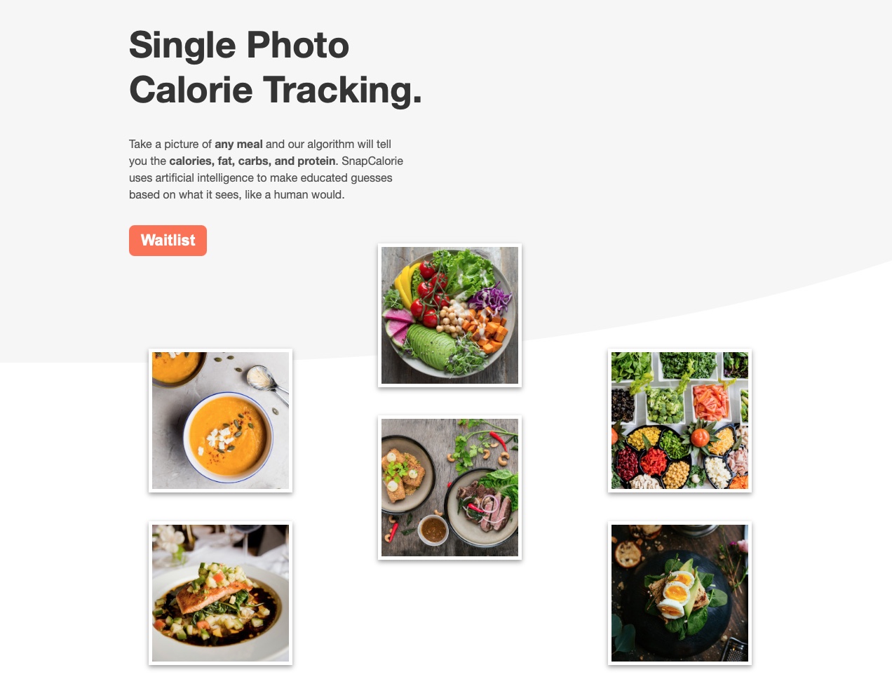 SnapCalorie använder artificiell intelligens för att uppskatta kaloriinnehållet i en maträtt utifrån ett foto