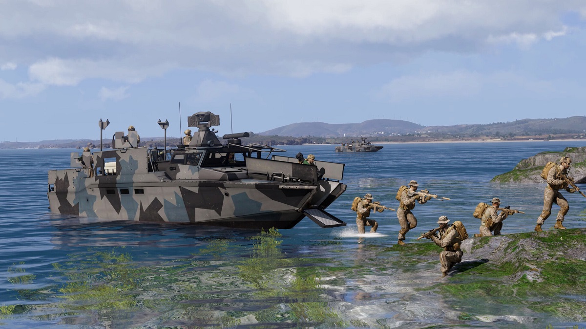 Expeditionary Forces add-on har släppts för Arma 3, som är tillägnad marint infanteri och vattenstrider