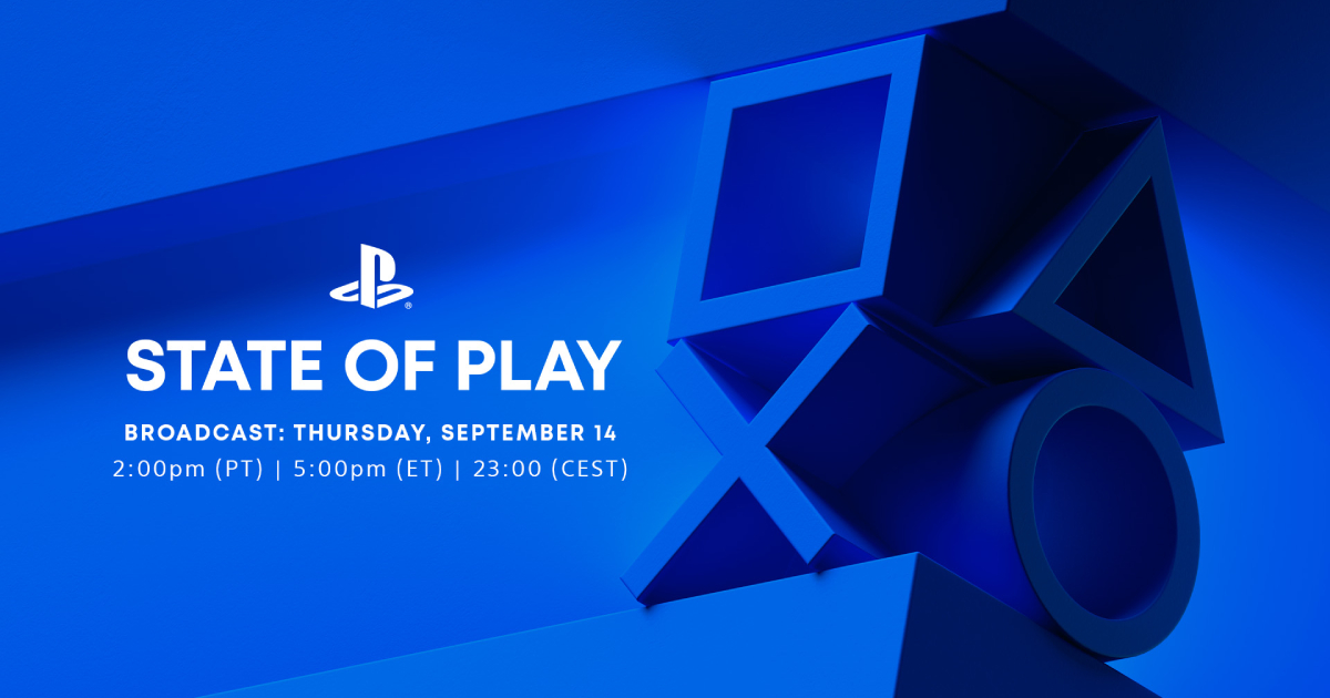 Idag: Sony tillkännager State of Play-sändning, där tidigare tillkännagivna spel kommer att visas
