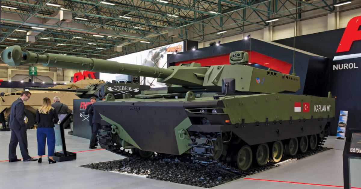 Indonesien tar leverans av en ny omgång Harimau-stridsvagnar