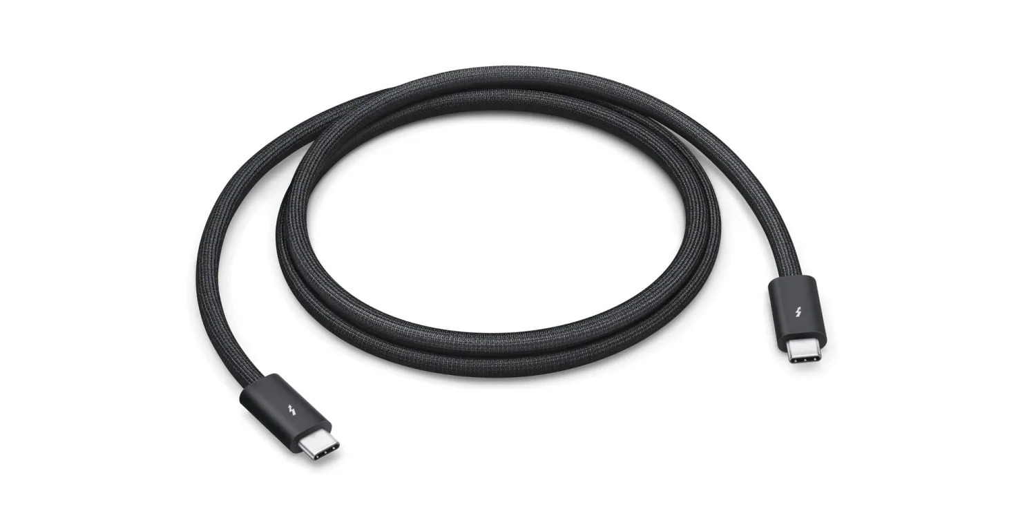 Apple presenterar $69 Thunderbolt 5 USB-C-kabel: hastigheter upp till 120 Gbps för nya Mac mini